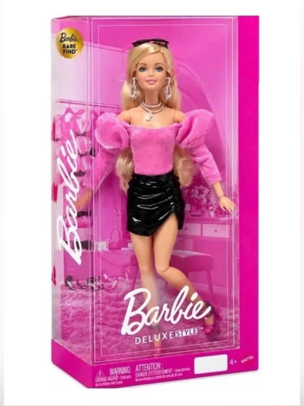 Barbie Deluxe Style Rare Find Superstar Doll Model JJN78 -IN HAND-